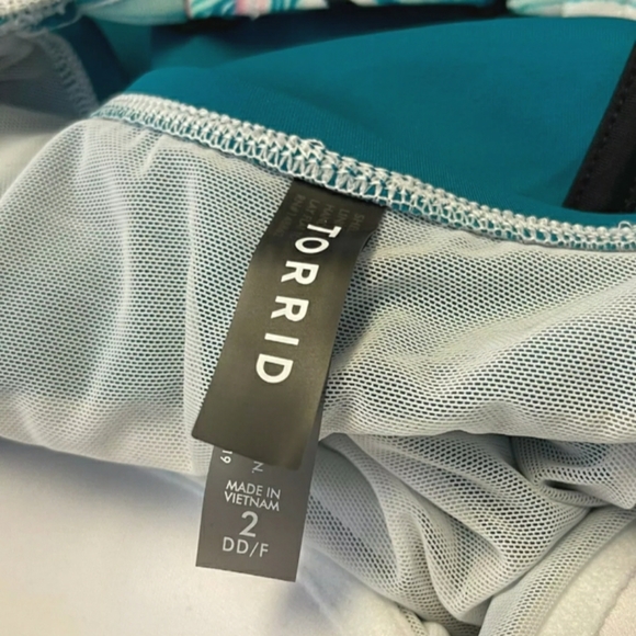 NWOT, TORRID SIZE 2 DD-F BATHING SUIT - Picture 5 of 6